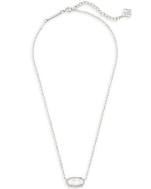Elisa Short Pendant Necklace MOP