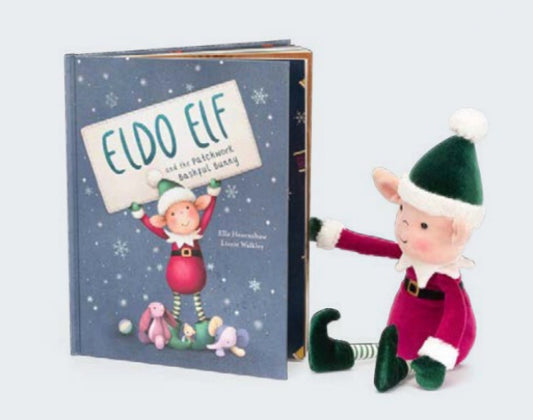 Eldo Elf and the Patchwork Bashful Bunny Book