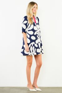 THML Geometric Pattern Short Dress