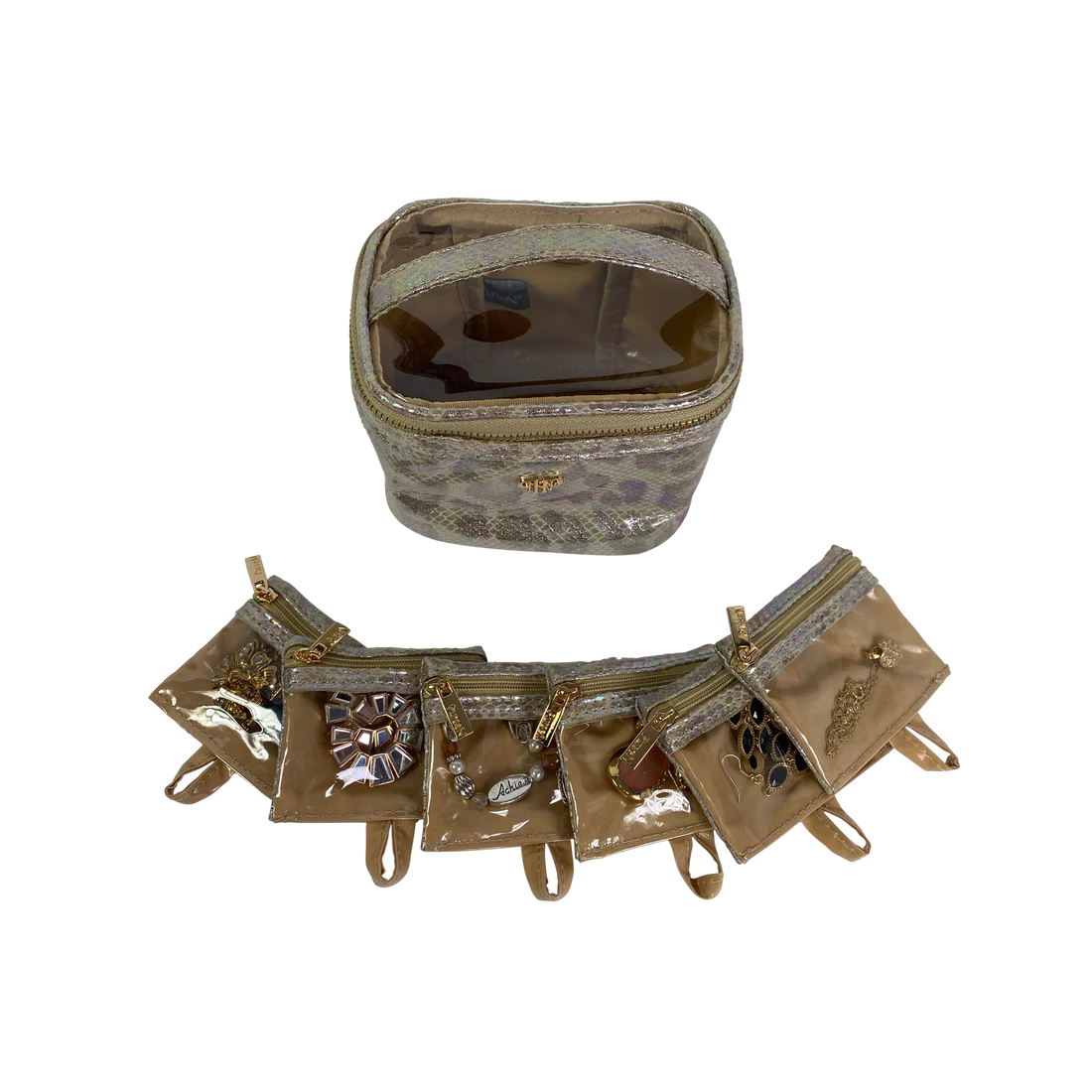 Getaway Jewelry Case - Glimmer Leopard