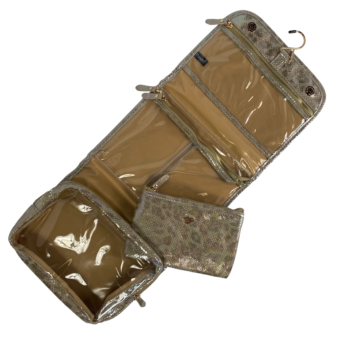 Getaway Toiletry Case - Glimmer Leopard