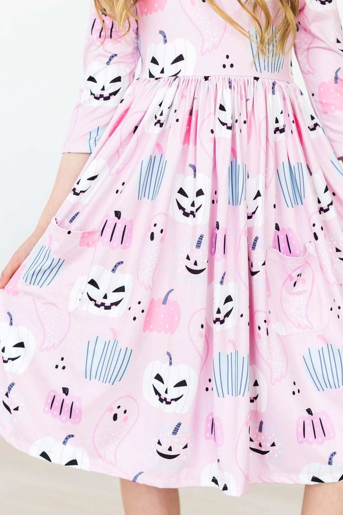 Girls Happy Haunting Twirl Dress