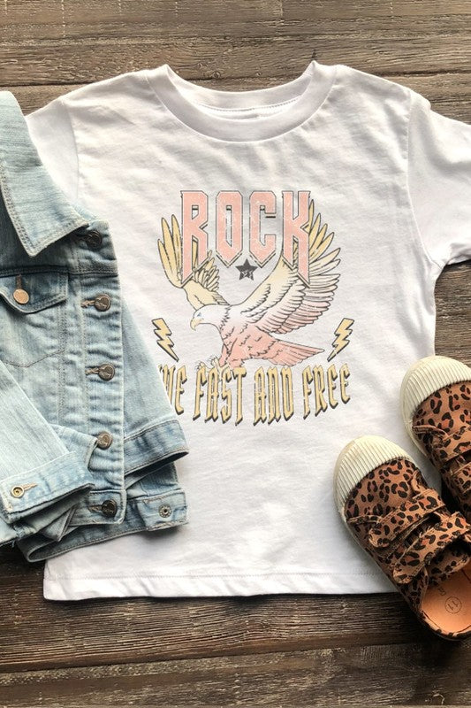 Girls Live Fast And Free Band Tee