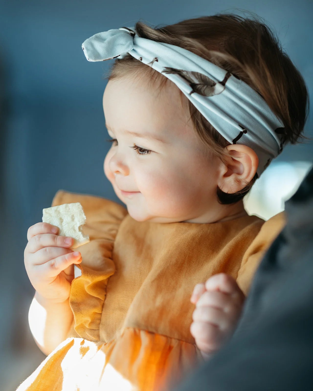 Strawberry Organic Cotton Knotted Headband