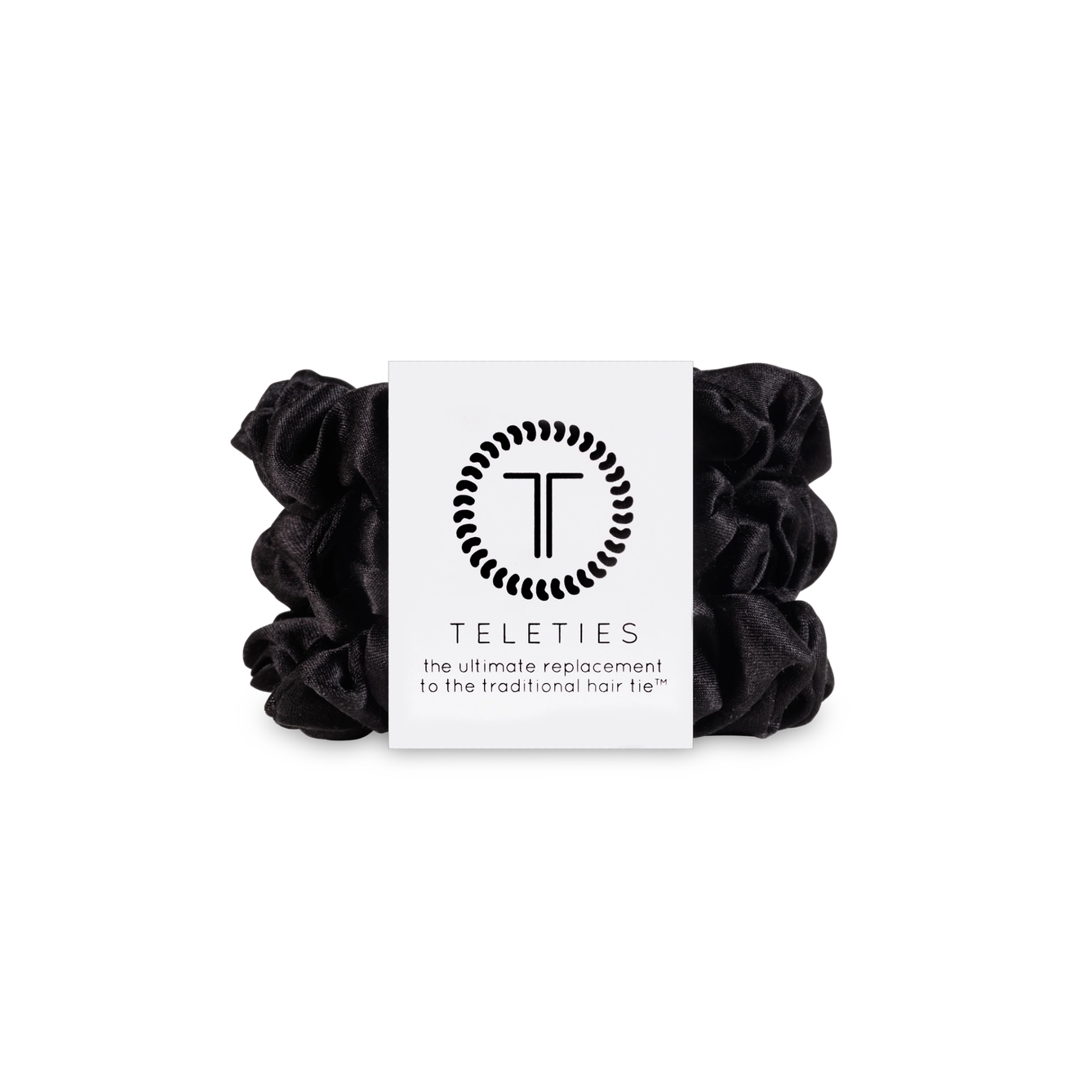 Jet Black Scrunchie