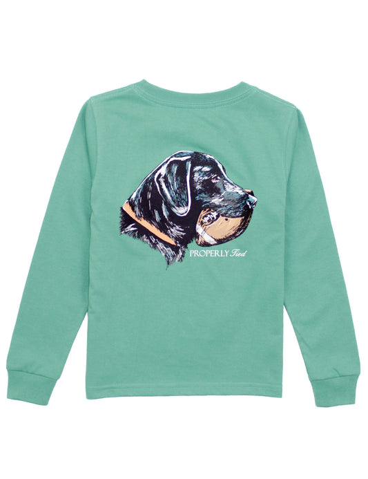 Boys Good Catch LS Graphic T-Shirt