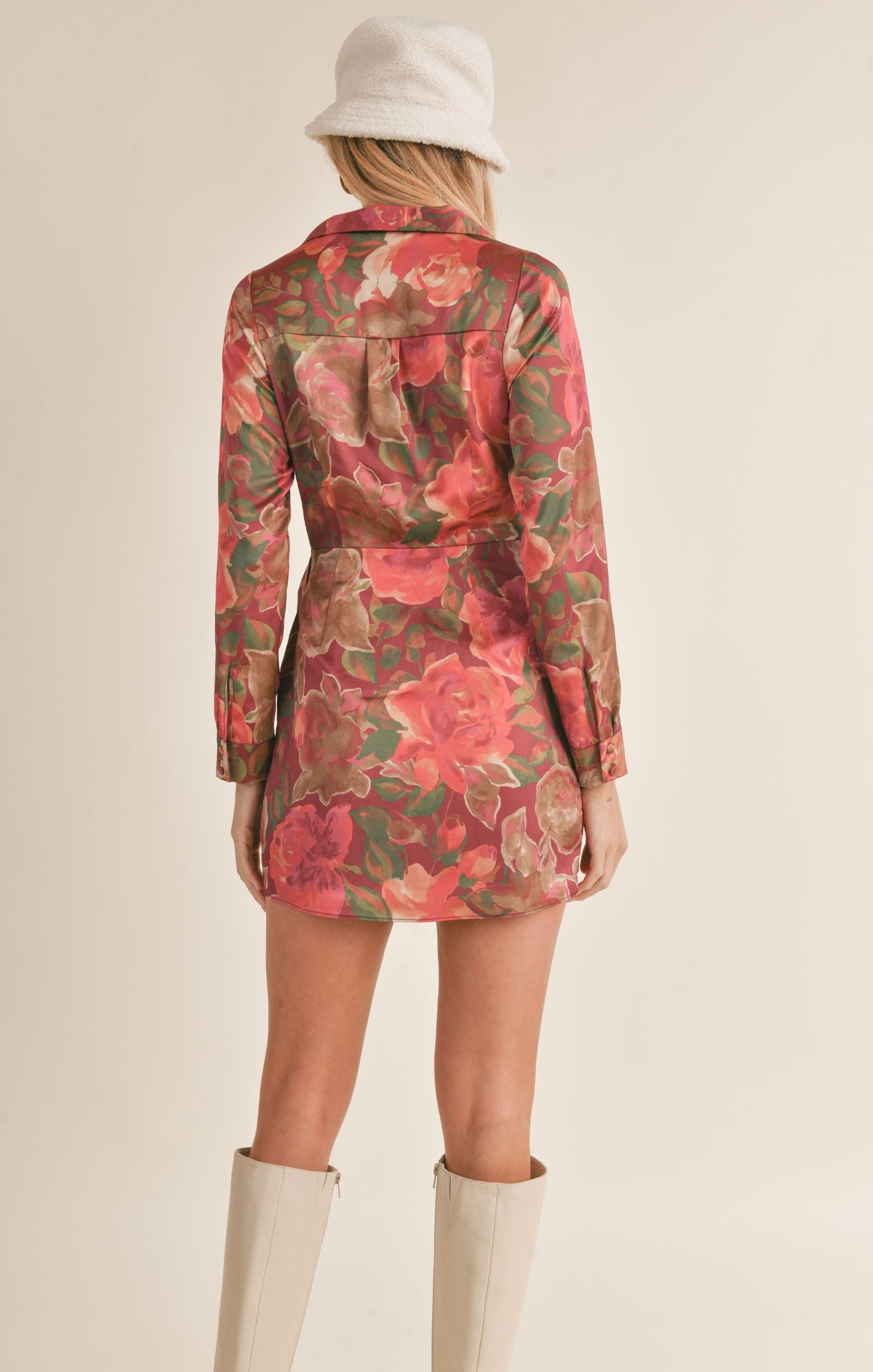 Life Of The Party Wrap Mini Dress