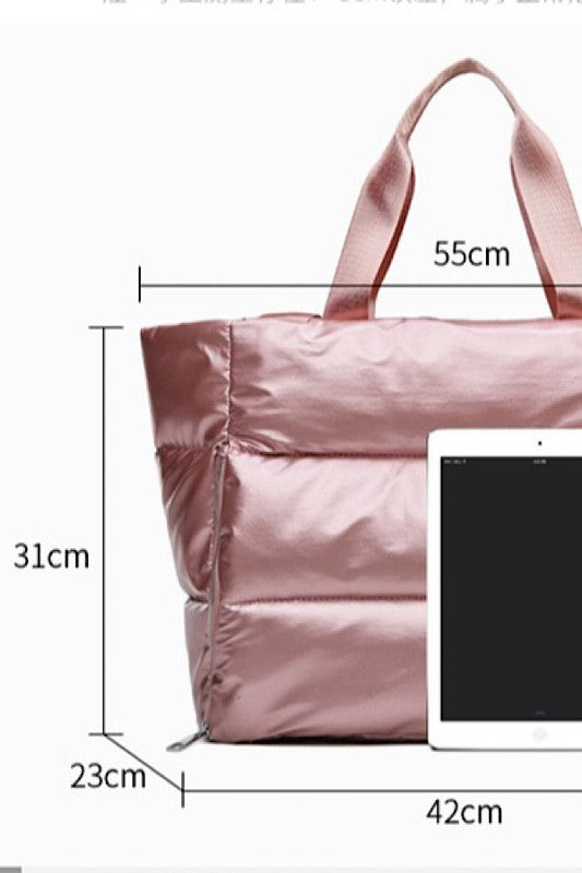 Large Puffer Handbag