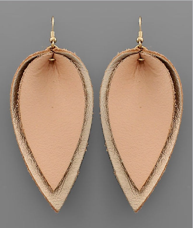 Double Leaf Earring