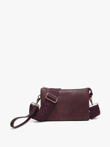 Izzy Crossbody - Cherry Lacquer