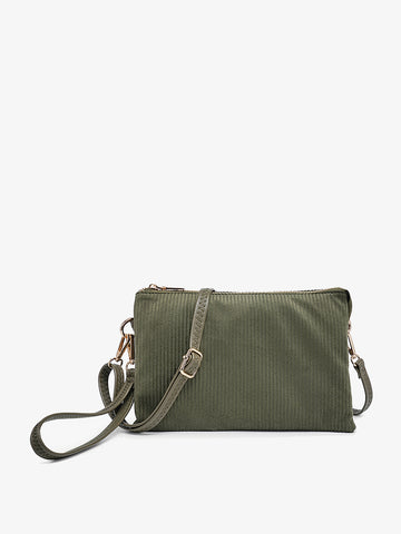 Izzy Corduroy Crossbody Olive