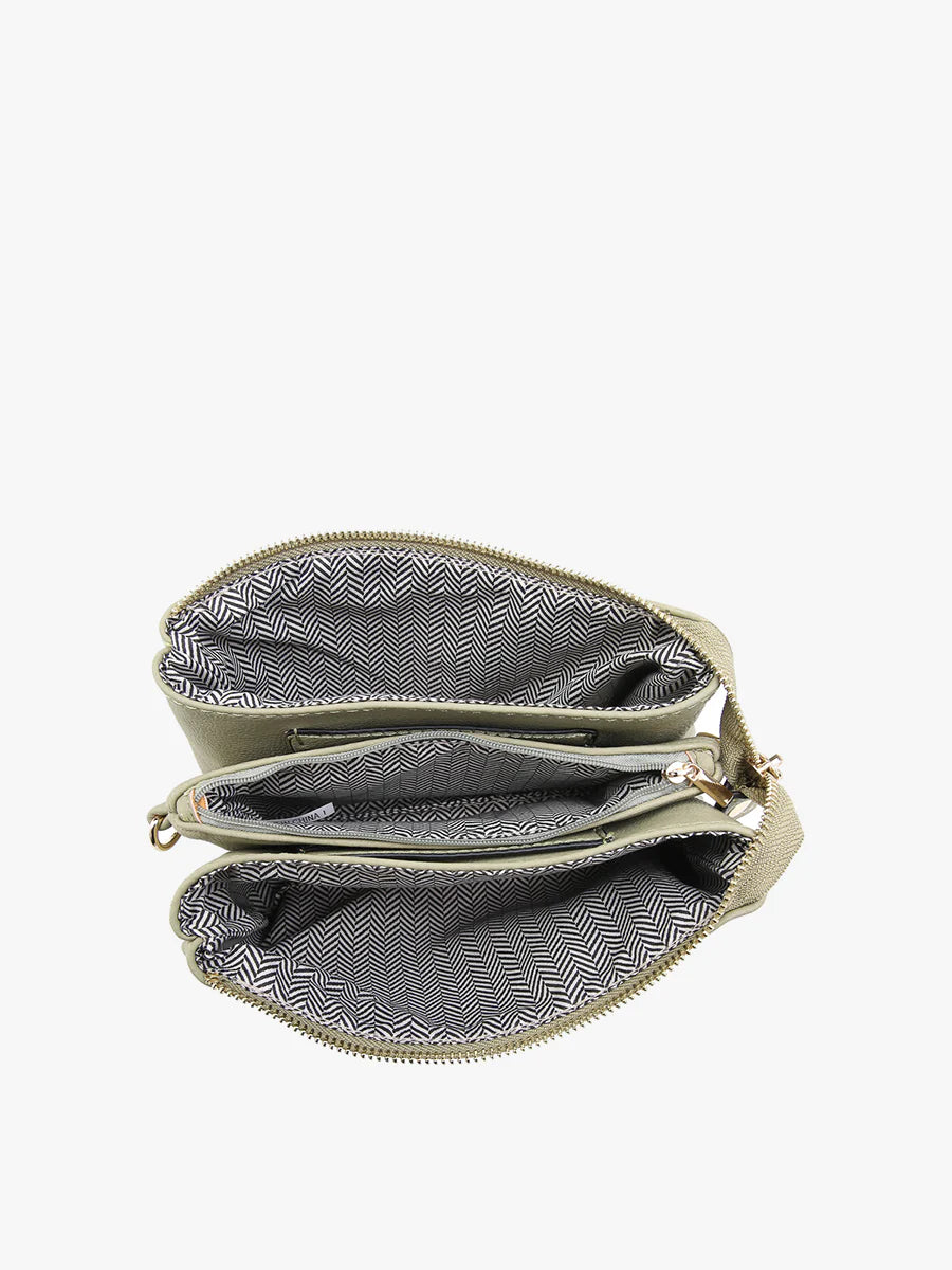 Riley Vegan Micro Straw Crossbody