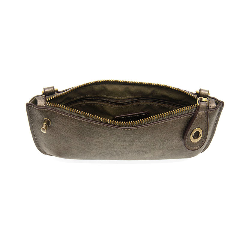 Lustre Lux Crossbody Wristlet Clutch