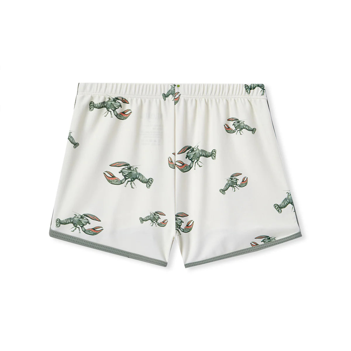 Lobster Zipper Top & Swim Trunks
