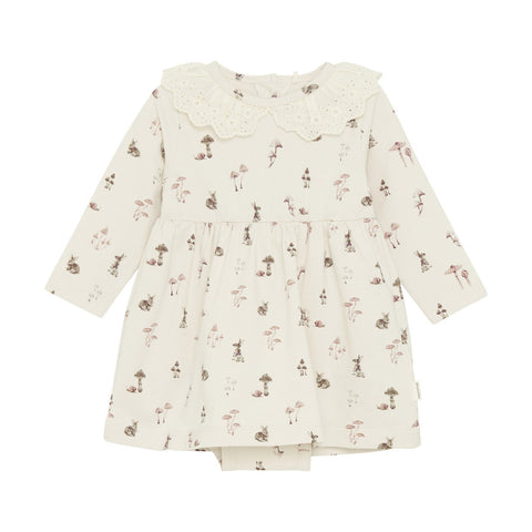 Girls Bodysuit Dress LS