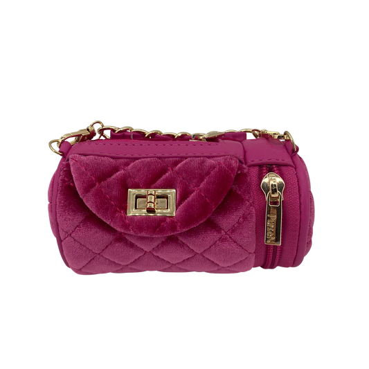 NEW Poochi Crossbody - Fuchsia Velvet