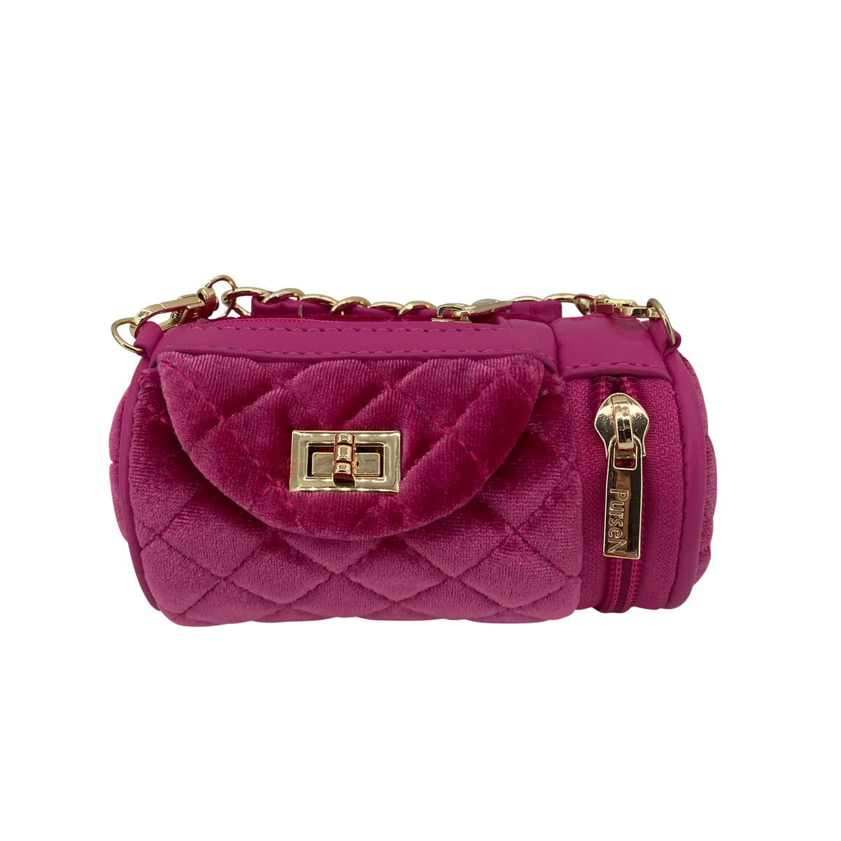 NEW Poochi Crossbody - Fuchsia Velvet