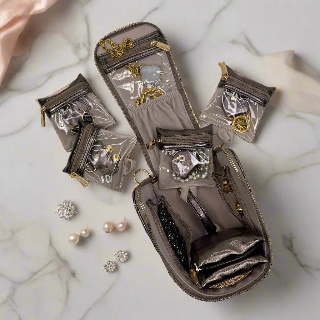 NEW Train Jewelry Case - Bronze