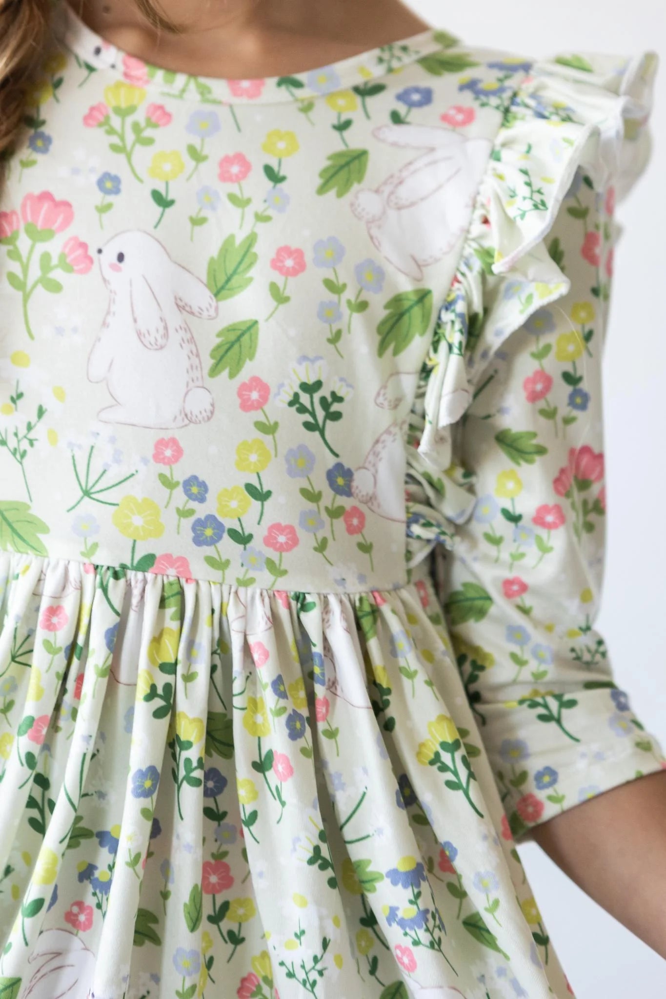 Girls No Bunny Like You Ruffle Twirl Dress