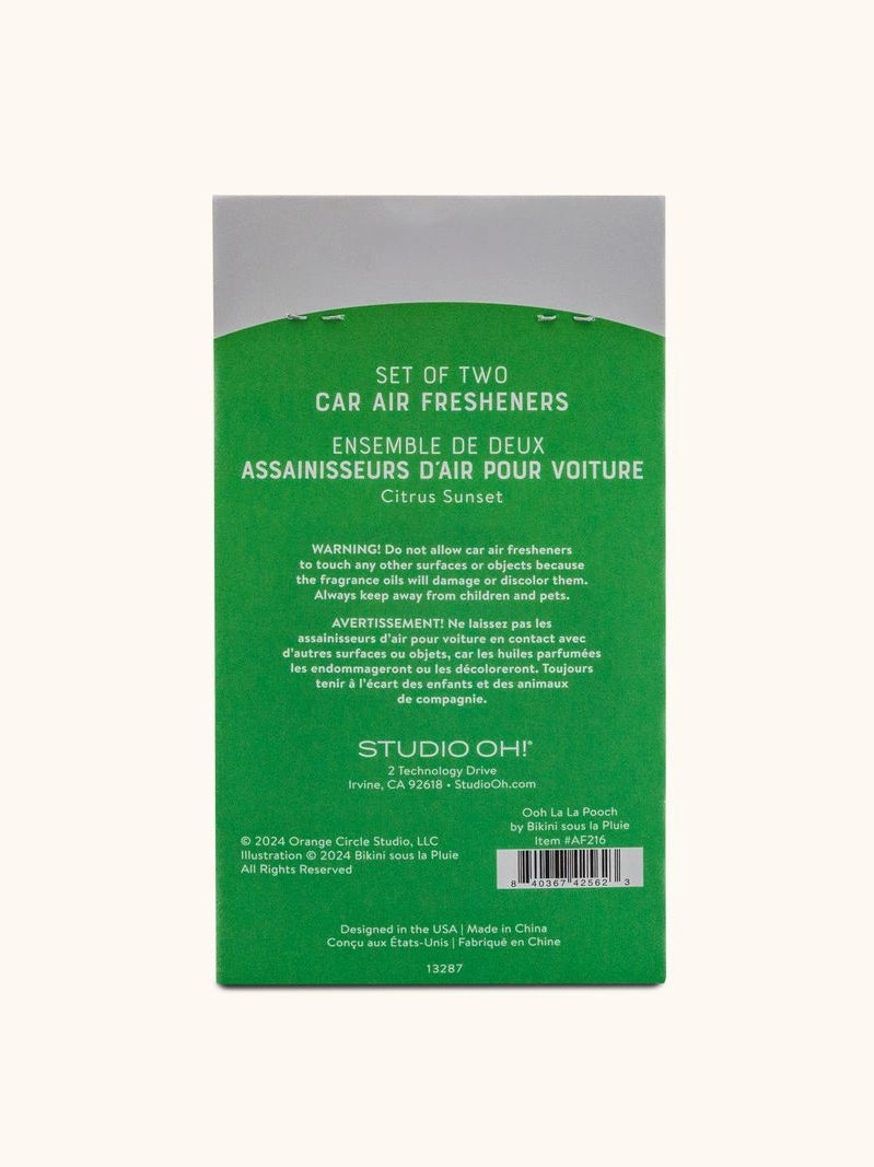 Ooh La La Pooch Car Air Freshener