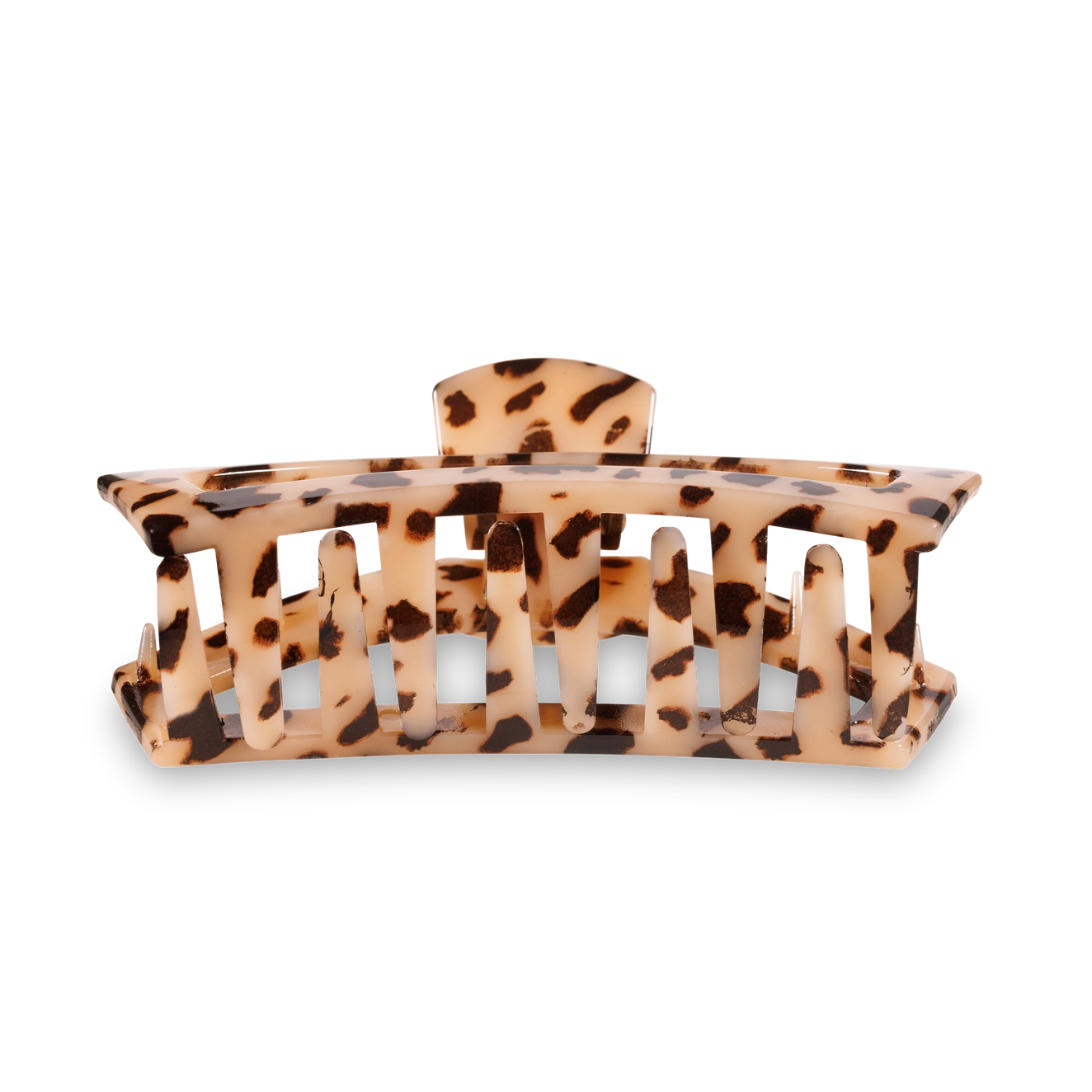 Open Blonde Tortoise Hair Clip