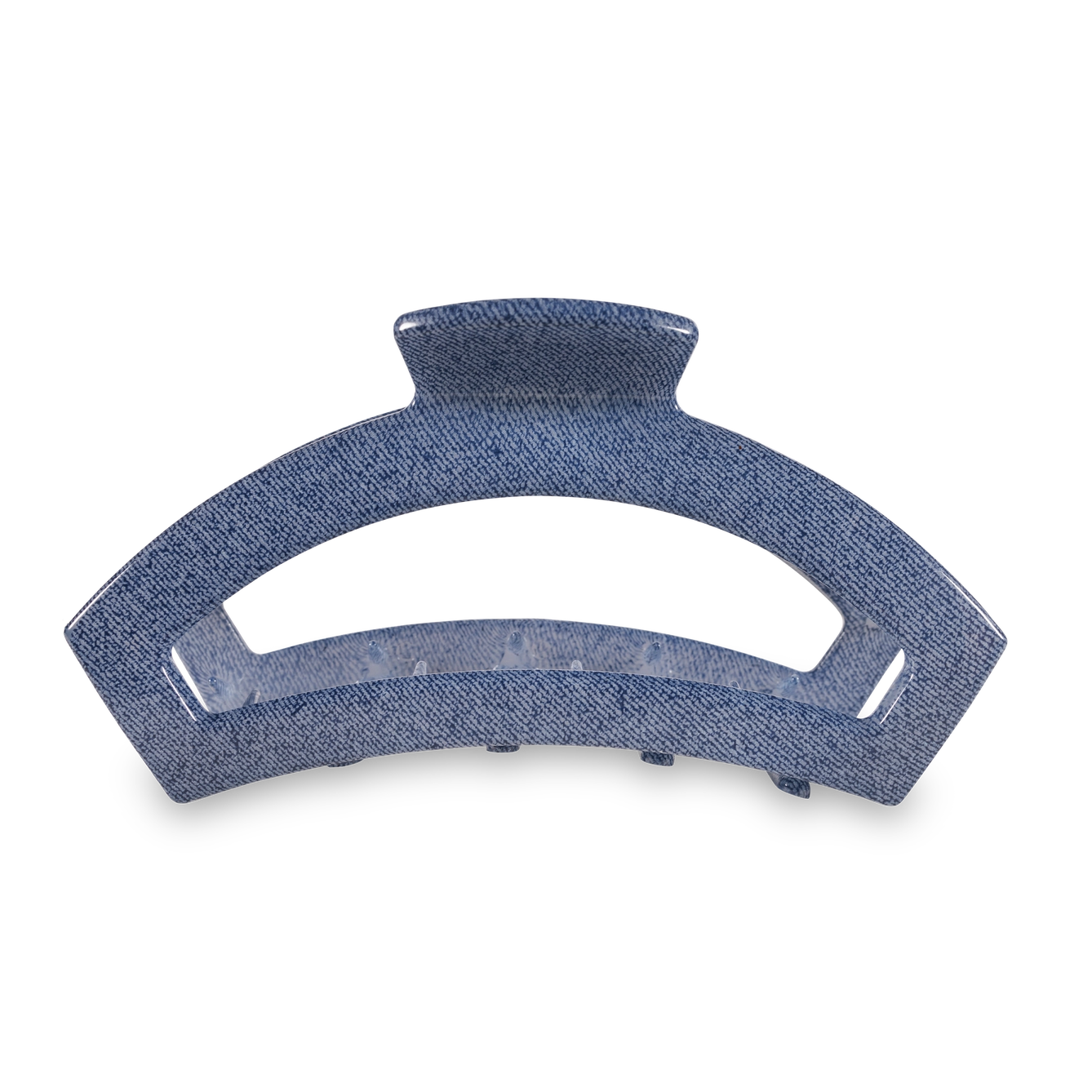 Open Denim Hair Clip