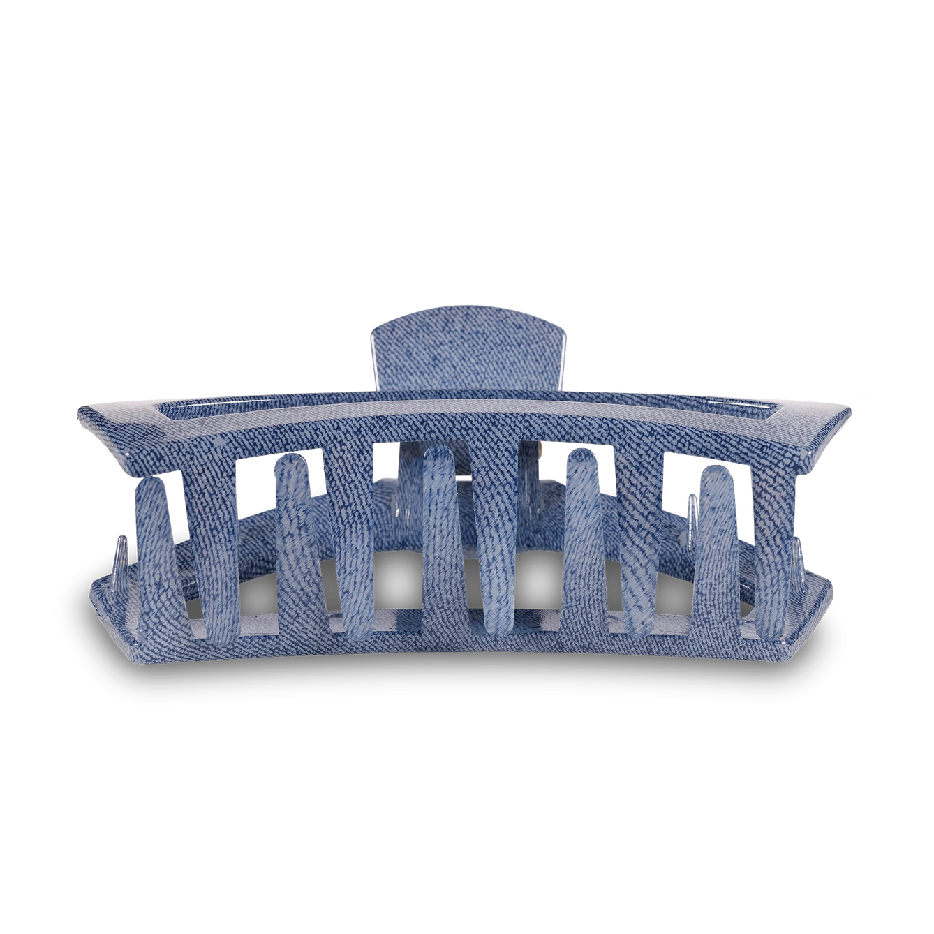 Open Denim Hair Clip