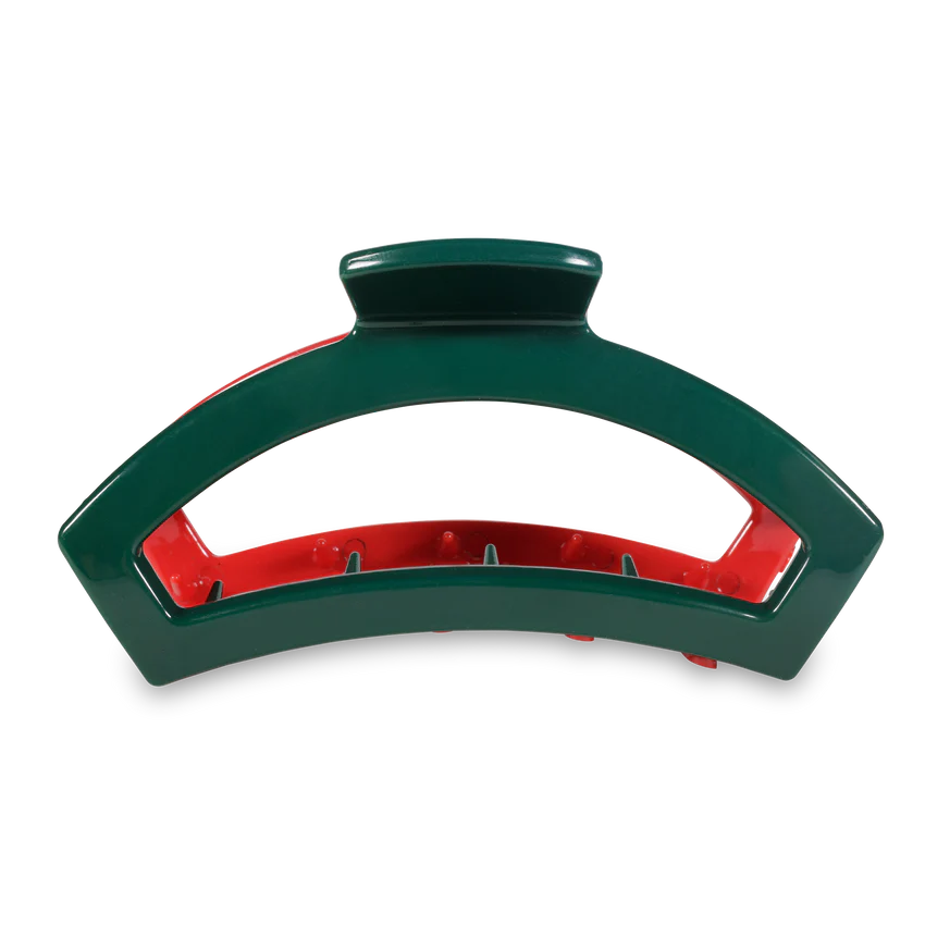 Open Red and Green Hair Clip