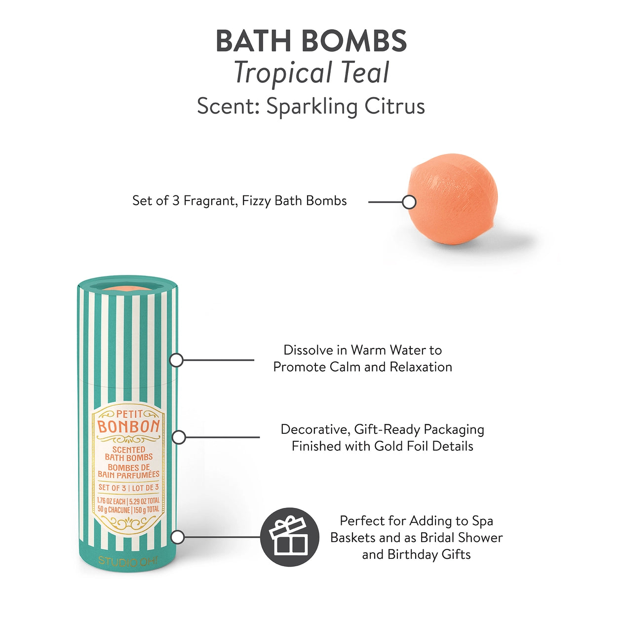 Petit Bonbon Dreamy Bath Bombs