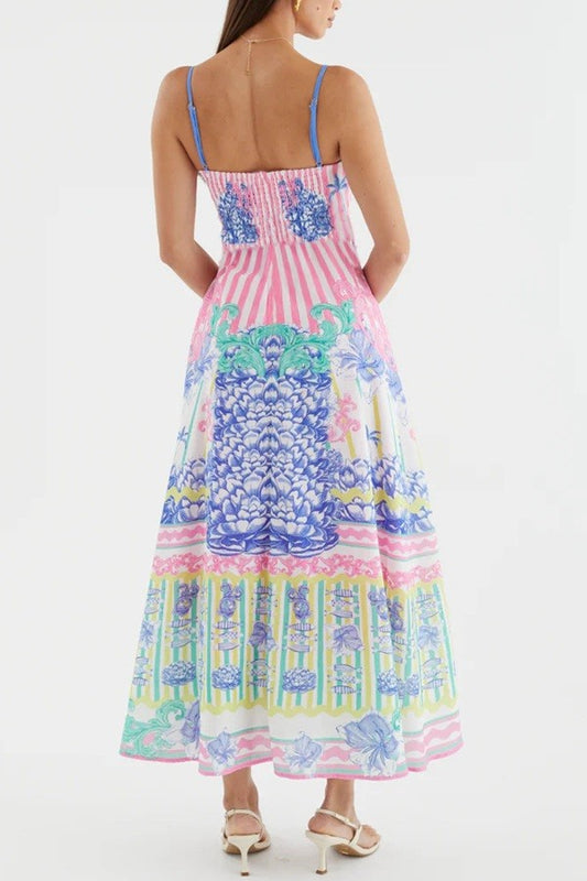 Pretty in Pink Maxi Dress