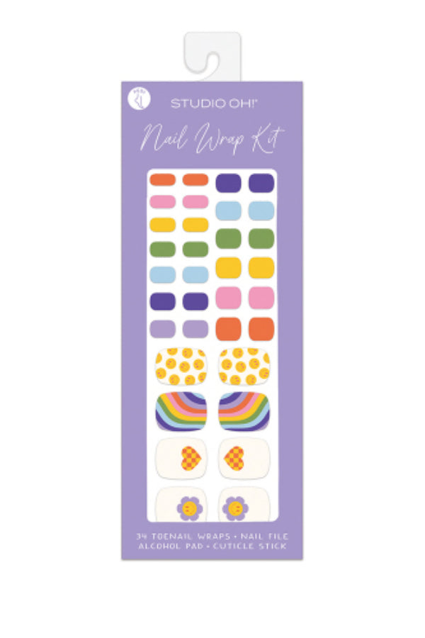 Pedi Nail Wrap Kit