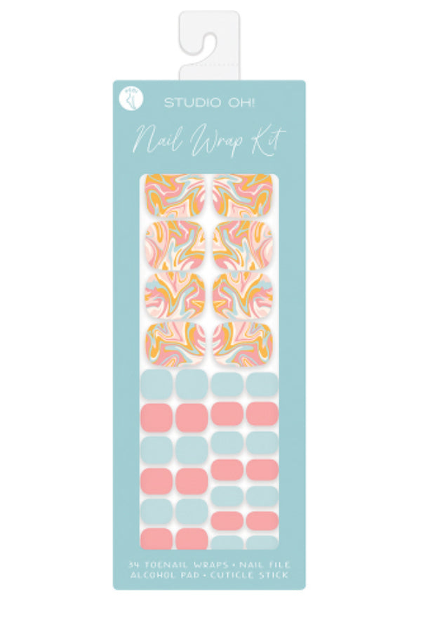 Pedi Nail Wrap Kit
