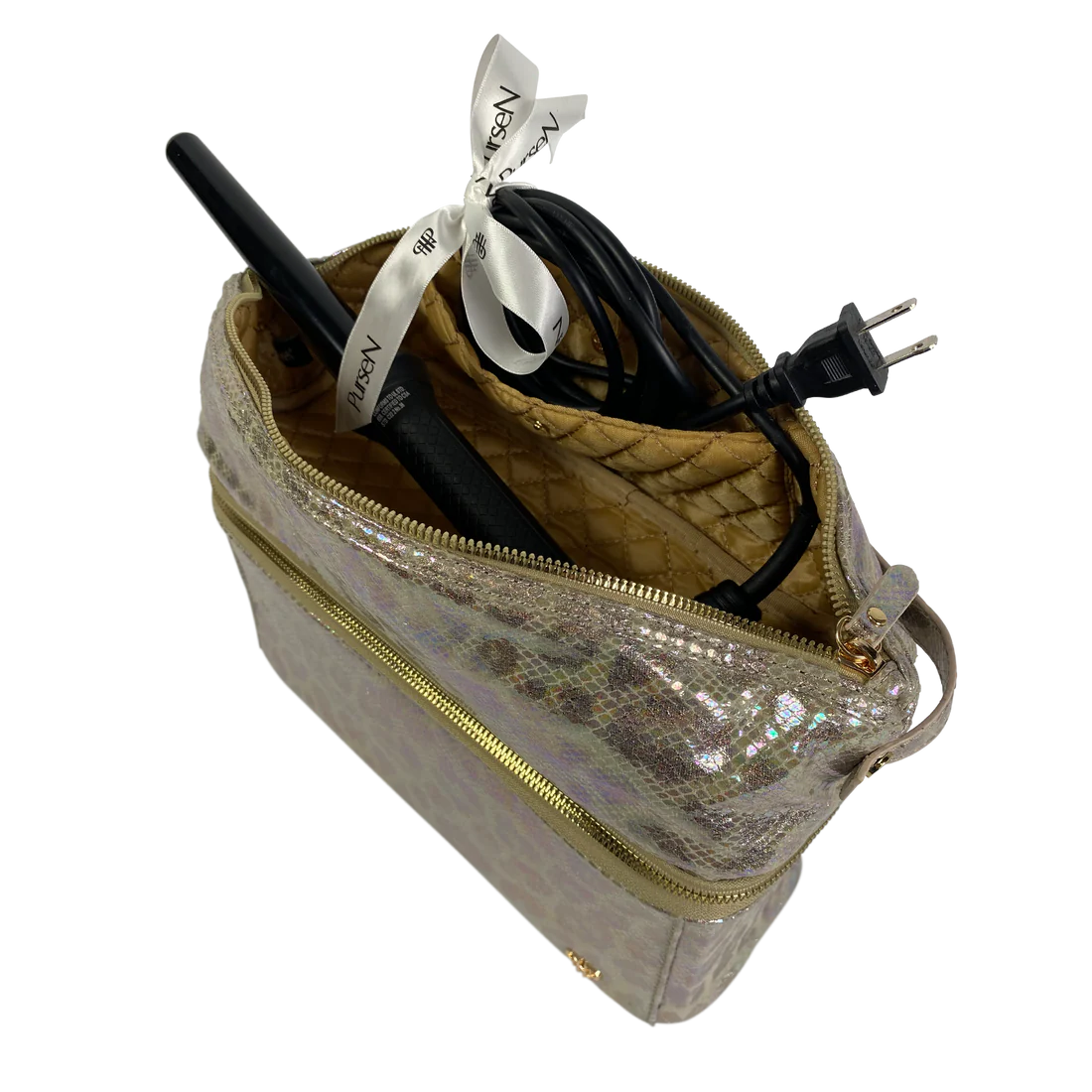 Stylist Travel Bag - Glimmer Leopard