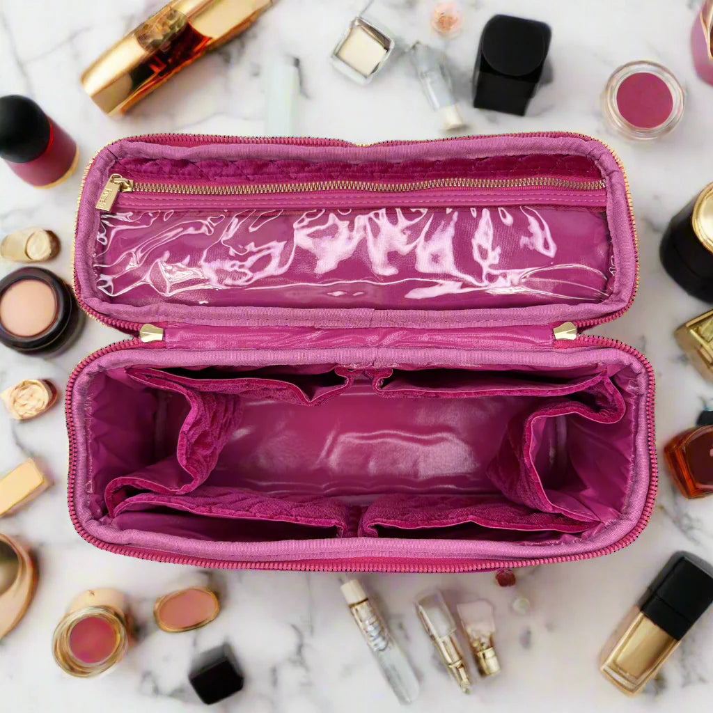 NEW Stylist Travel Bag - Fuchsia Velvet