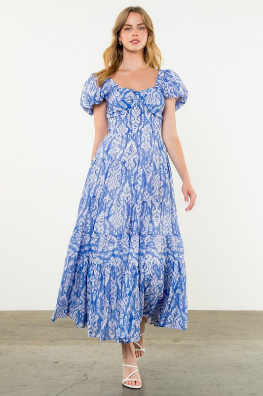 Selena Tiered Maxi Dress