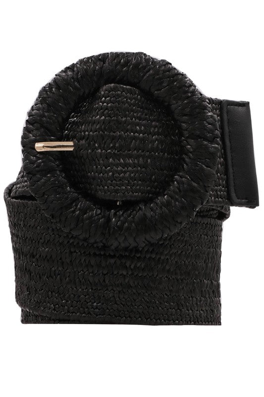 Straw Wrapped Circle Elastic Straw Belt