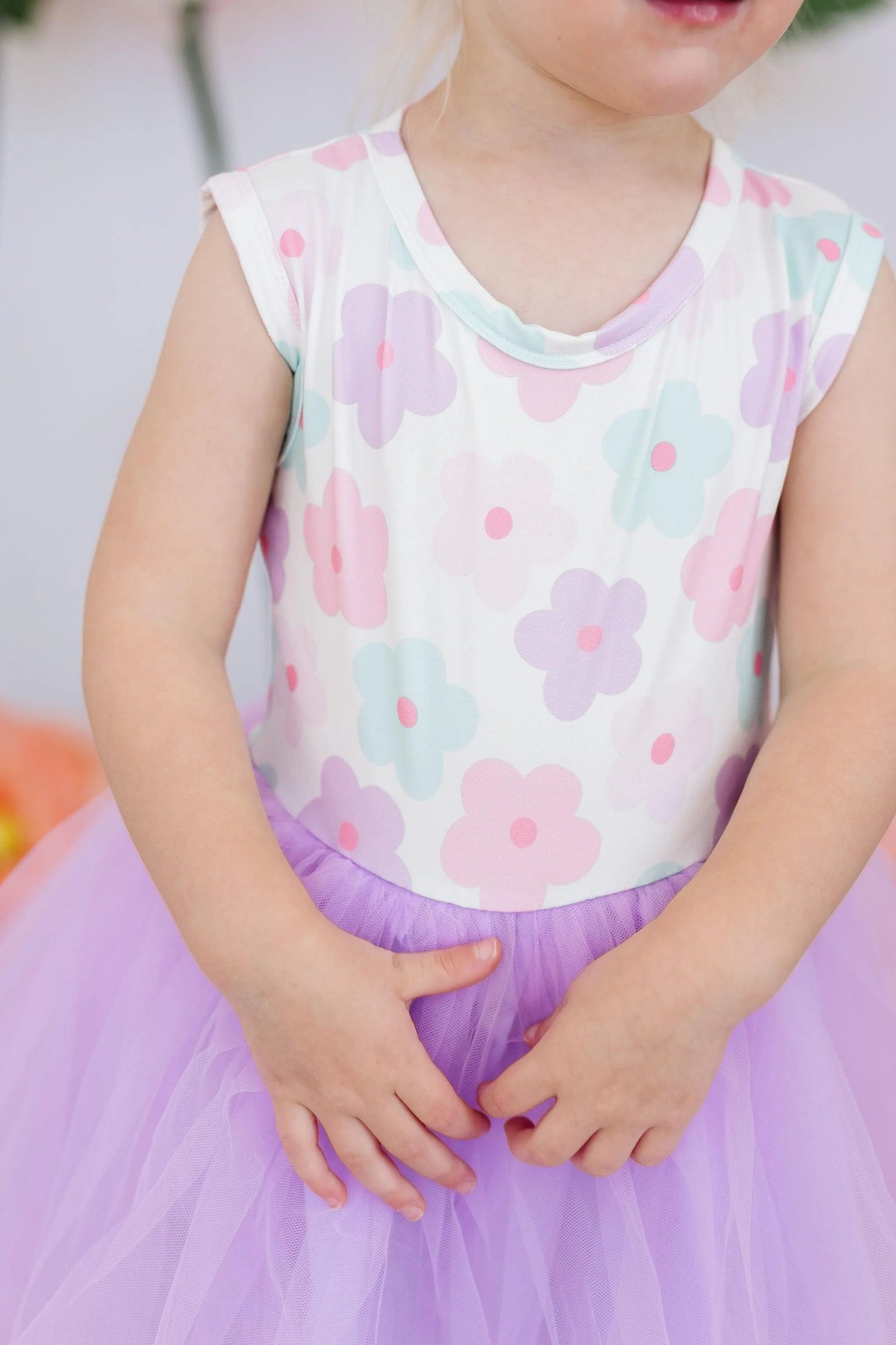 Summer Daisies Tank Tutu Dress