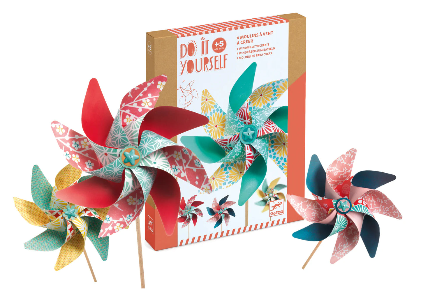 Sweet Windmills Pinwheels DIY Craft Kit