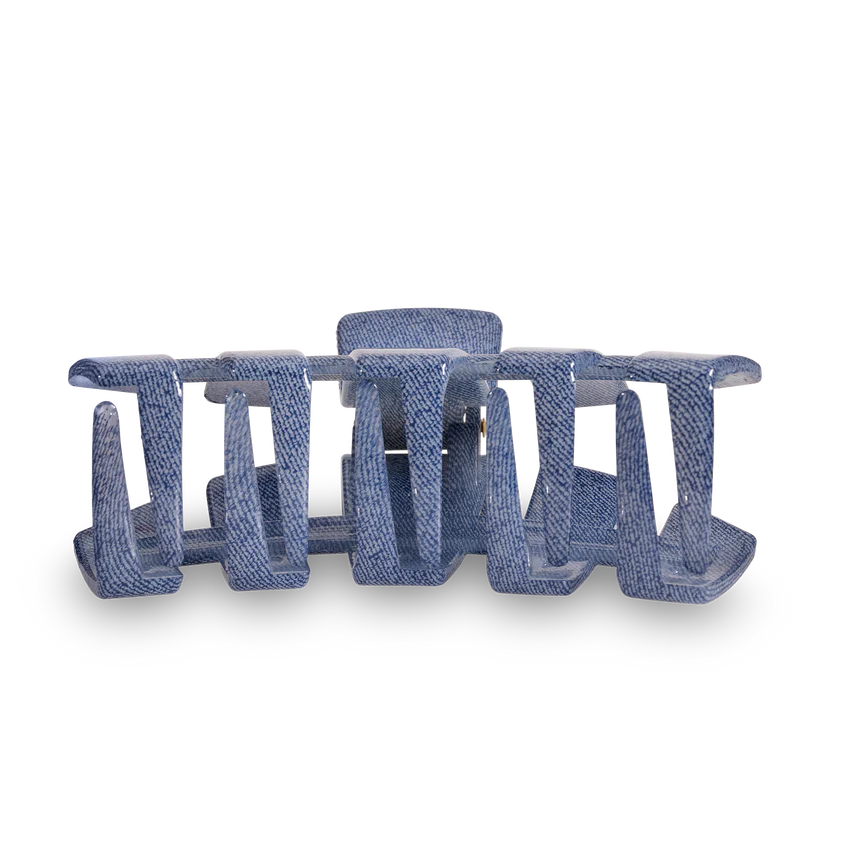 Denim Hair Clip