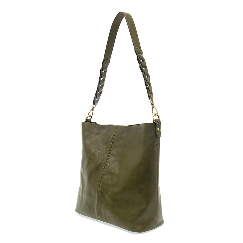 Tessa Convertible Hobo with Link Shoulder Strap