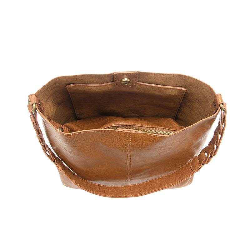 Tessa Convertible Hobo with Link Shoulder Strap