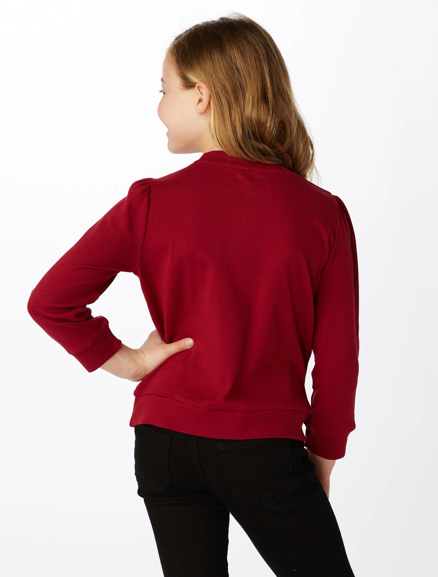 The Cocky Girls Glitter Script Long Sleeve