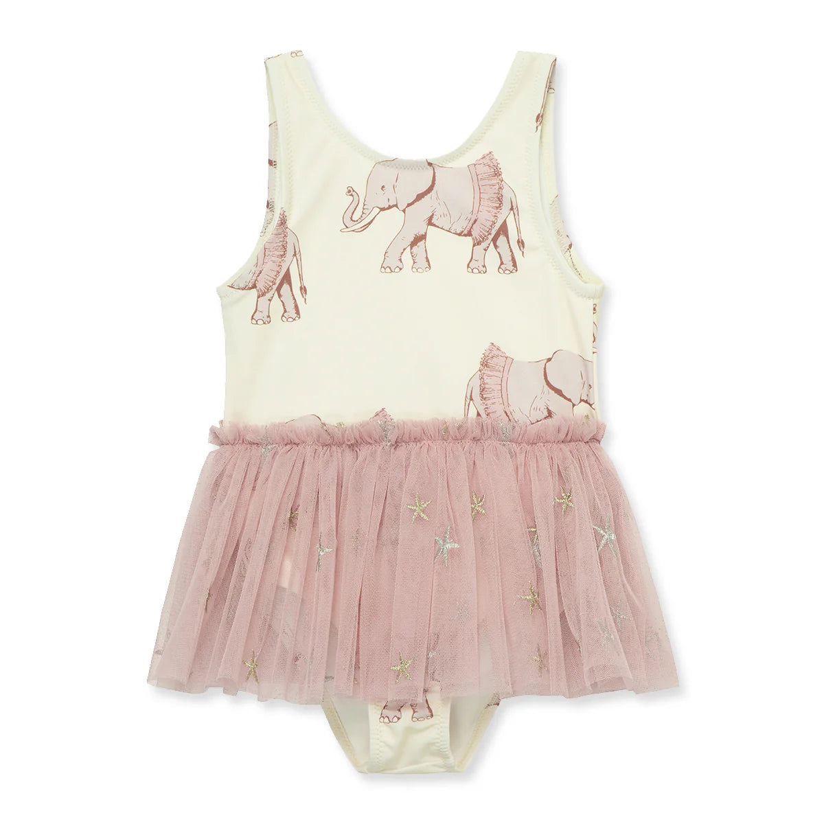 Tutu Elephant Ballet Skirt Swimsuit