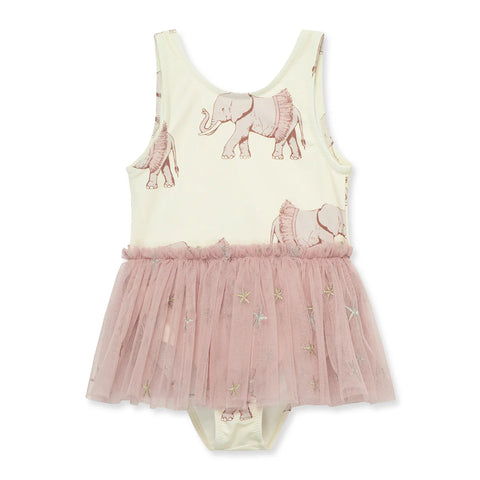Tutu Elephant Ballet Skirt Swimsuit