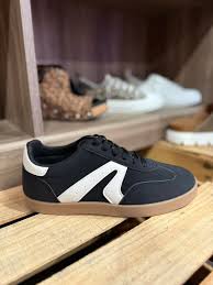 Black Retro Sneaker