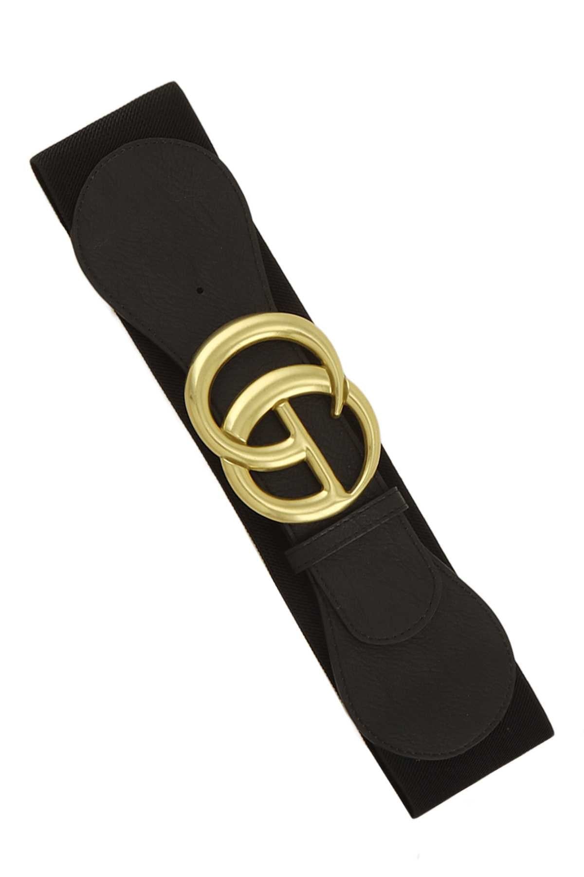 Vintage Go Buckle Classic Elastic Belt