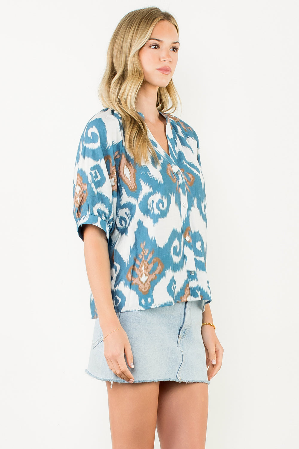 THML Paisley Print Top