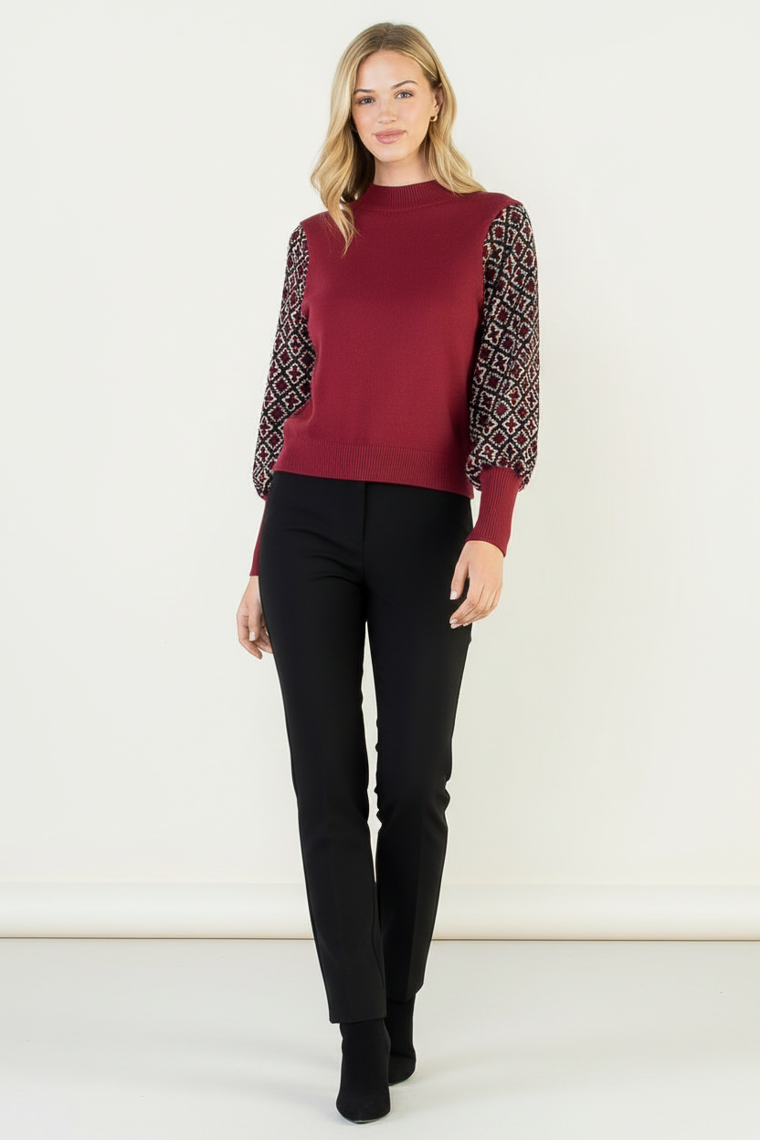 THML Mixed Media Sweater