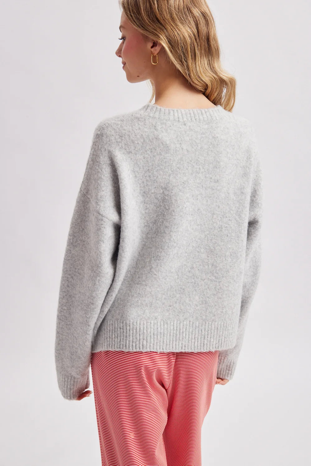 Oh Deer Sweater Grey
