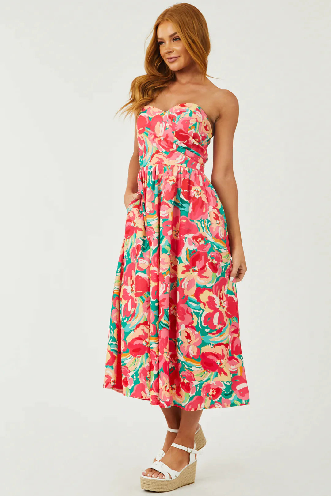 What Dreams Are Made Of Midi Dress